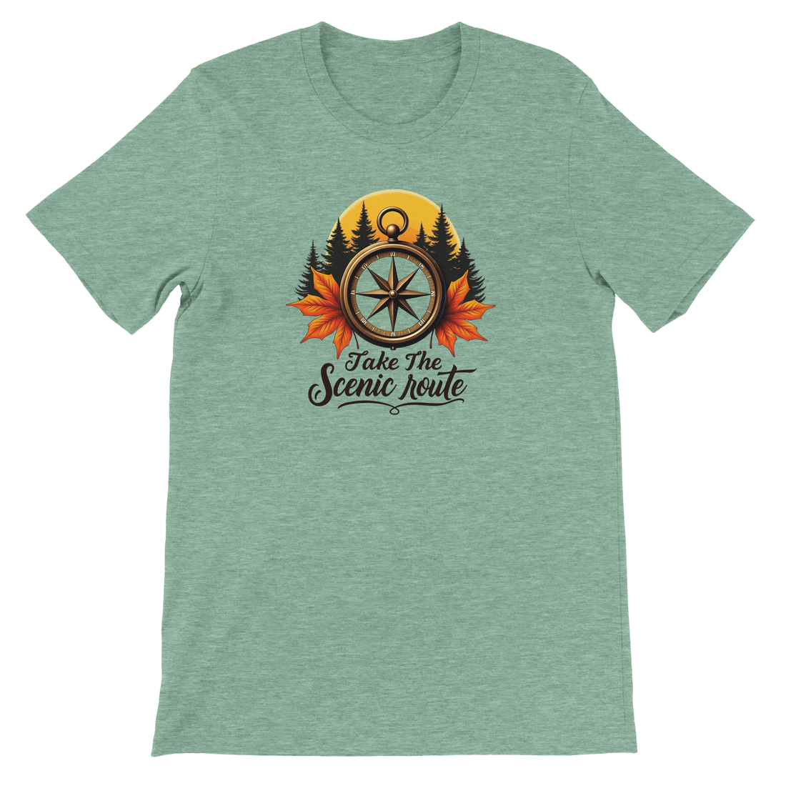 Autumn Camping Ghosts T-Shirt