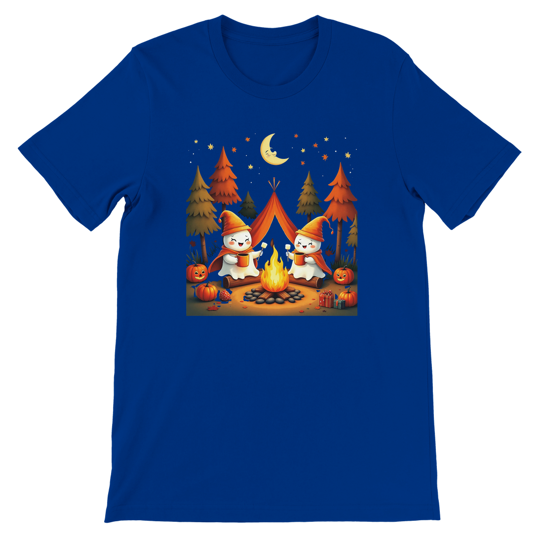 Autumn Camping Ghosts T-Shirt