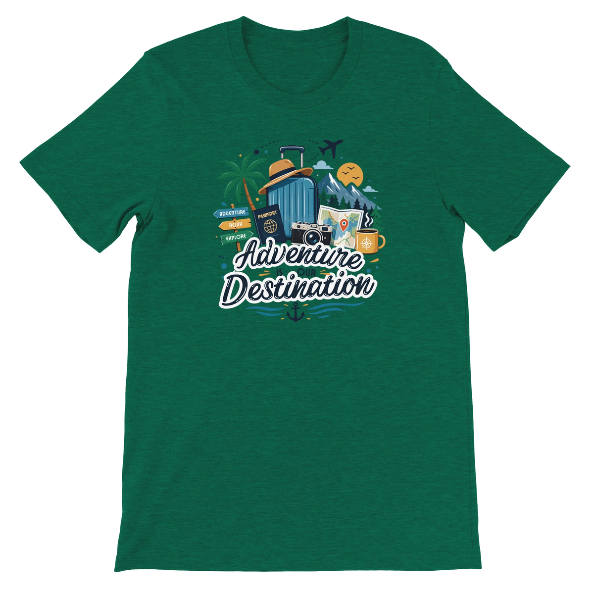 Adventure Is Our Destination Graphic T-Shirt