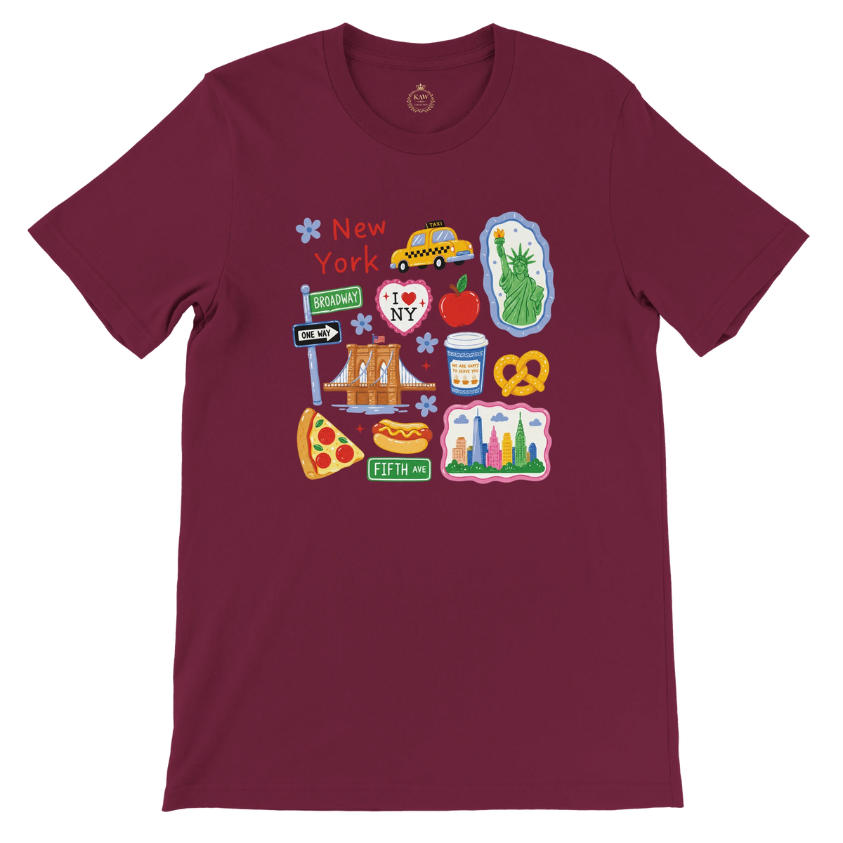 NYC Sticker Art T-Shirt