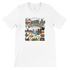 California Vintage Travel Collage T-Shirt
