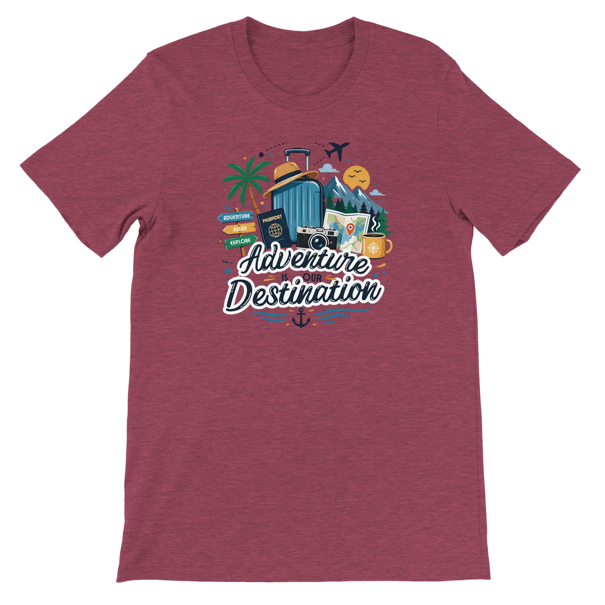 Adventure Is Our Destination Graphic T-Shirt