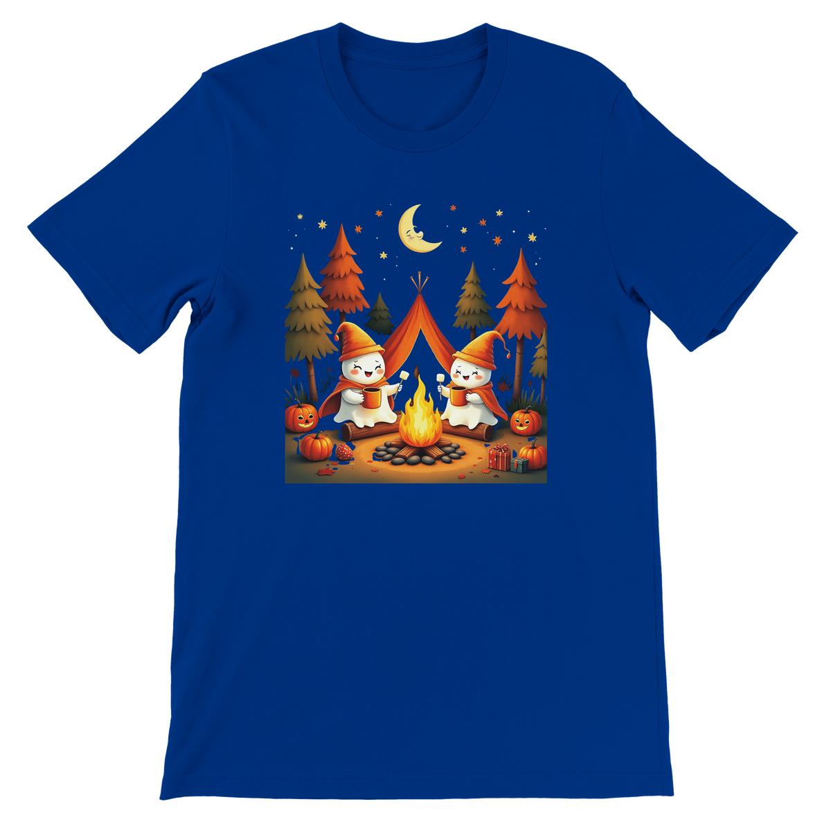 Autumn Camping Ghosts T-Shirt
