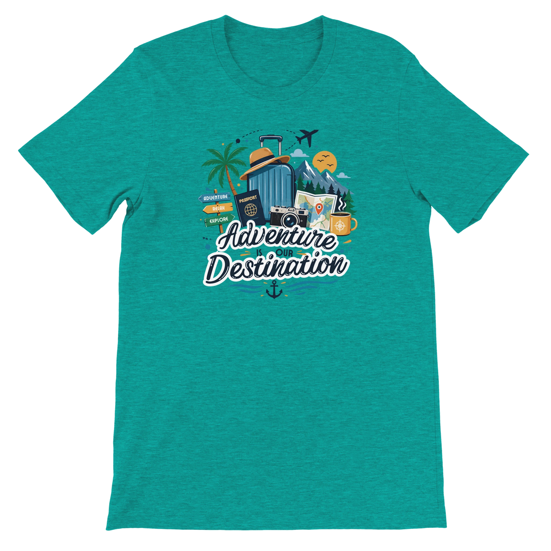 Adventure Is Our Destination Graphic T-Shirt