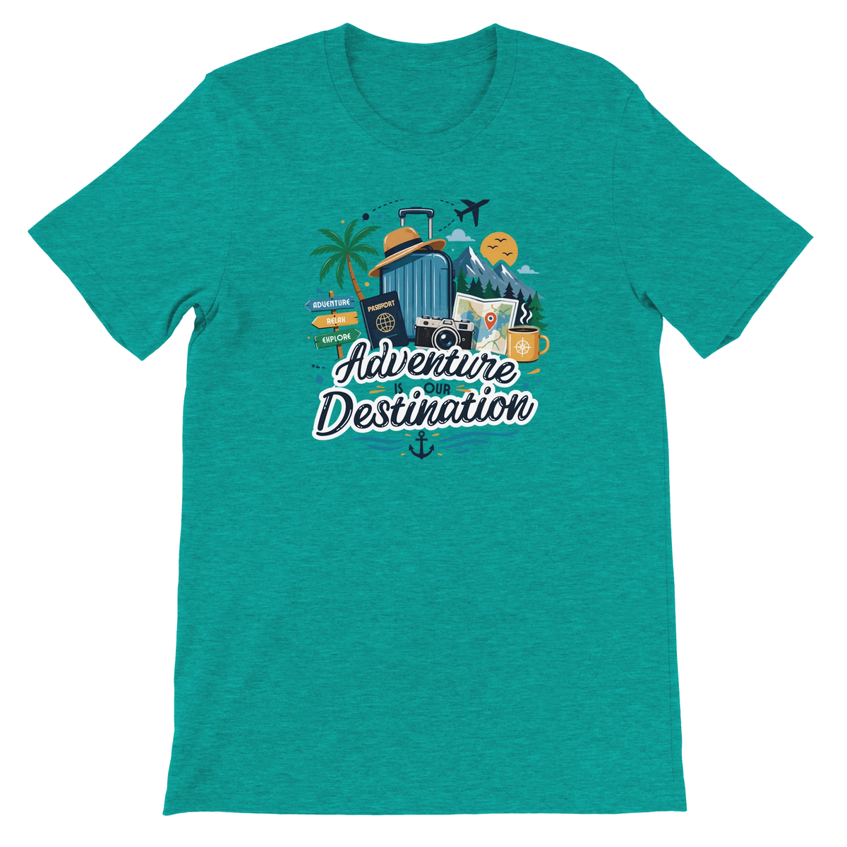 Adventure Is Our Destination Graphic T-Shirt