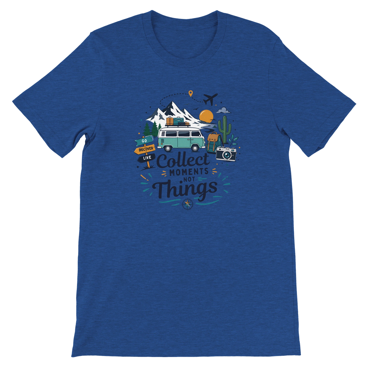 Collect Moments Not Things Graphic T-Shirt