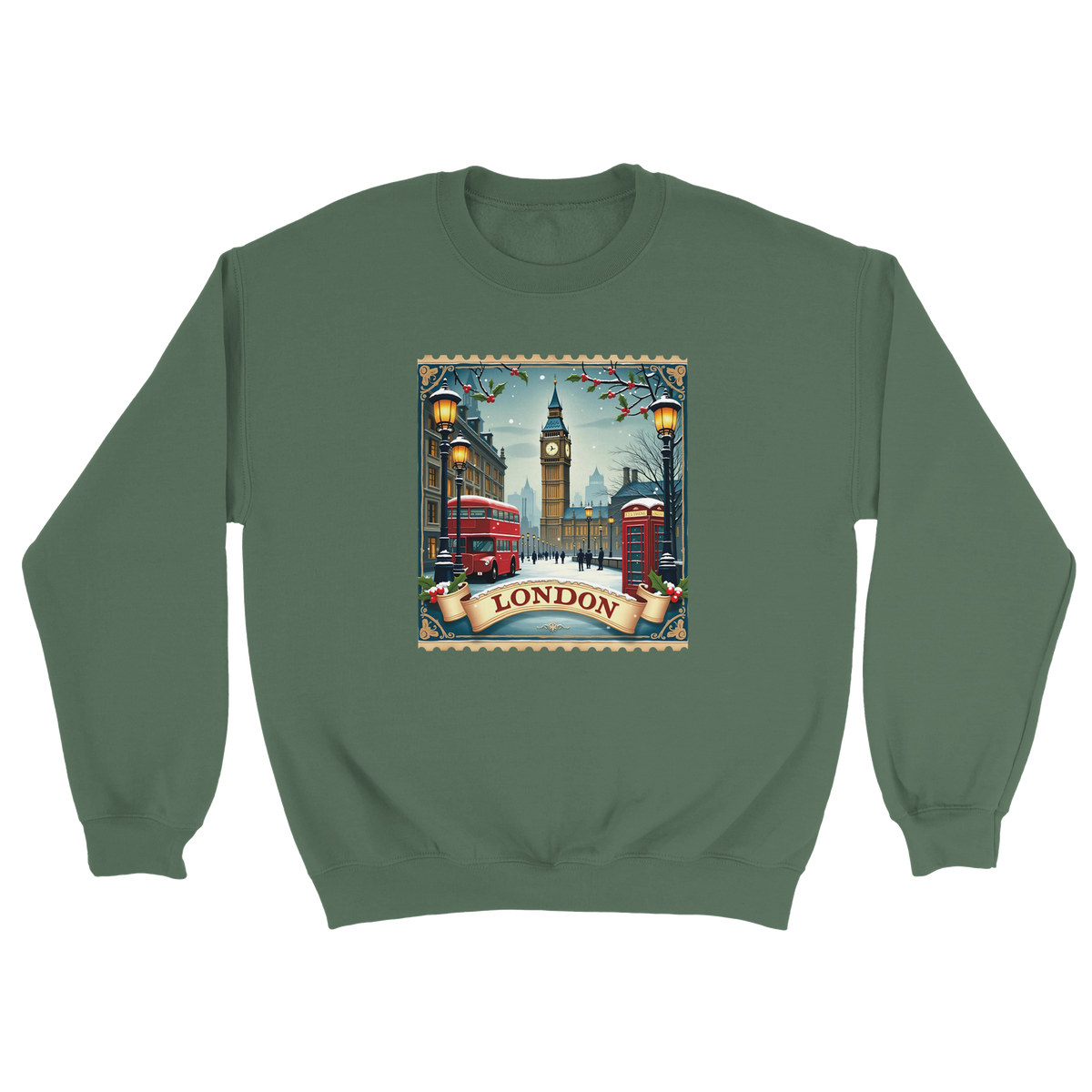 London Christmas sweatshirt