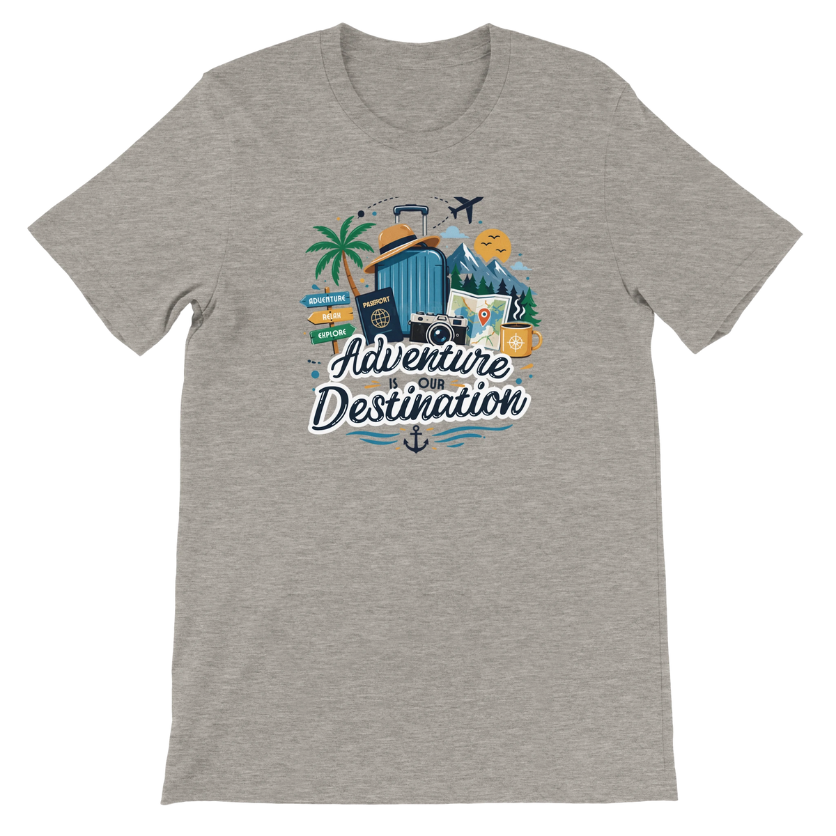 Adventure Is Our Destination Graphic T-Shirt