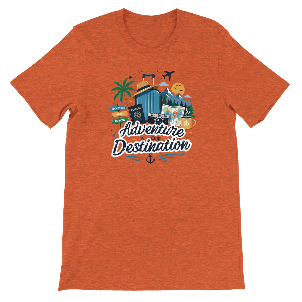 Adventure Is Our Destination Graphic T-Shirt