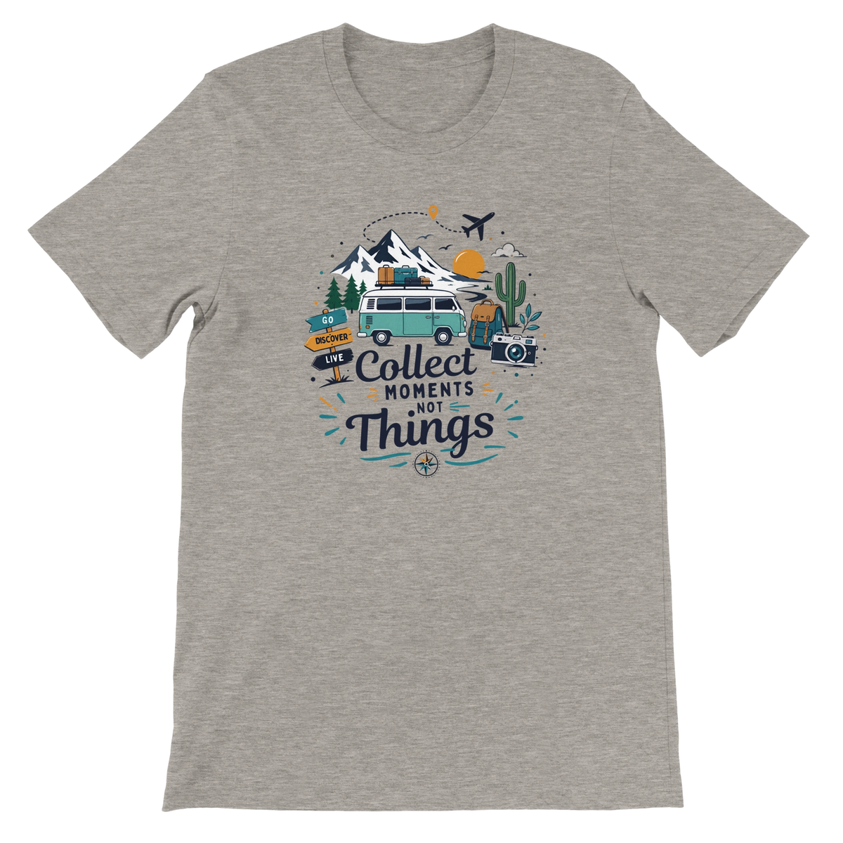 Collect Moments Not Things Graphic T-Shirt