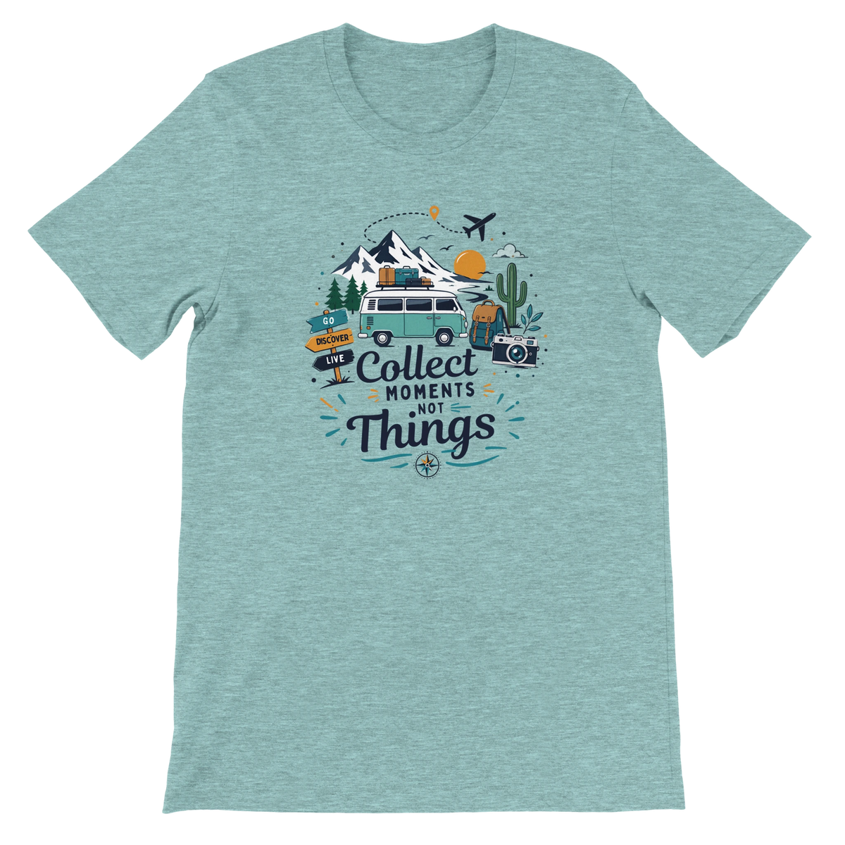 Collect Moments Not Things Graphic T-Shirt