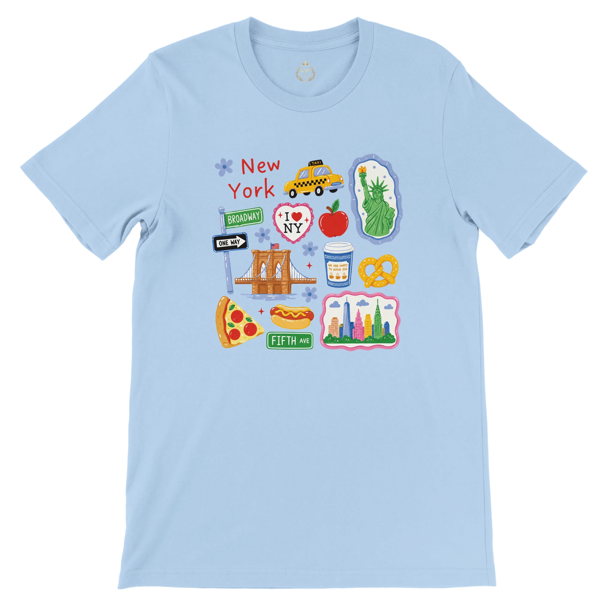 NYC Sticker Art T-Shirt