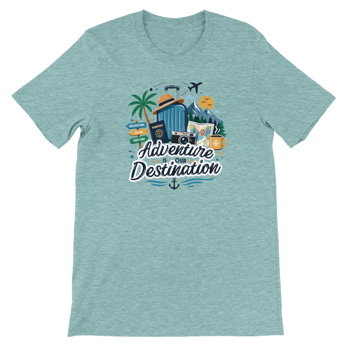 Adventure Is Our Destination Graphic T-Shirt
