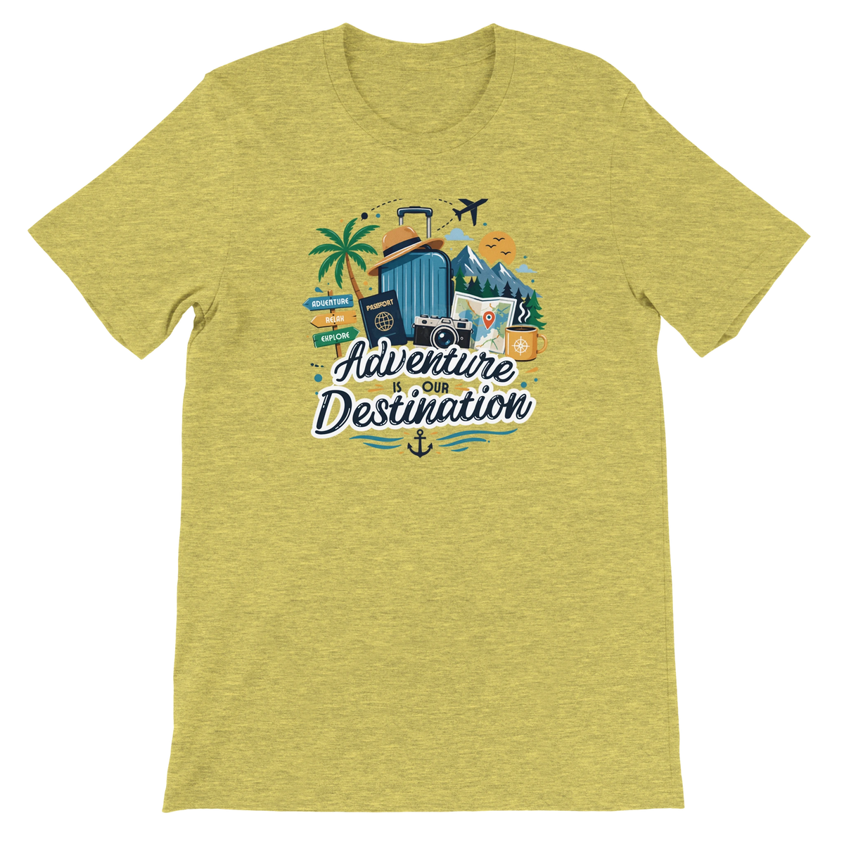 Adventure Is Our Destination Graphic T-Shirt