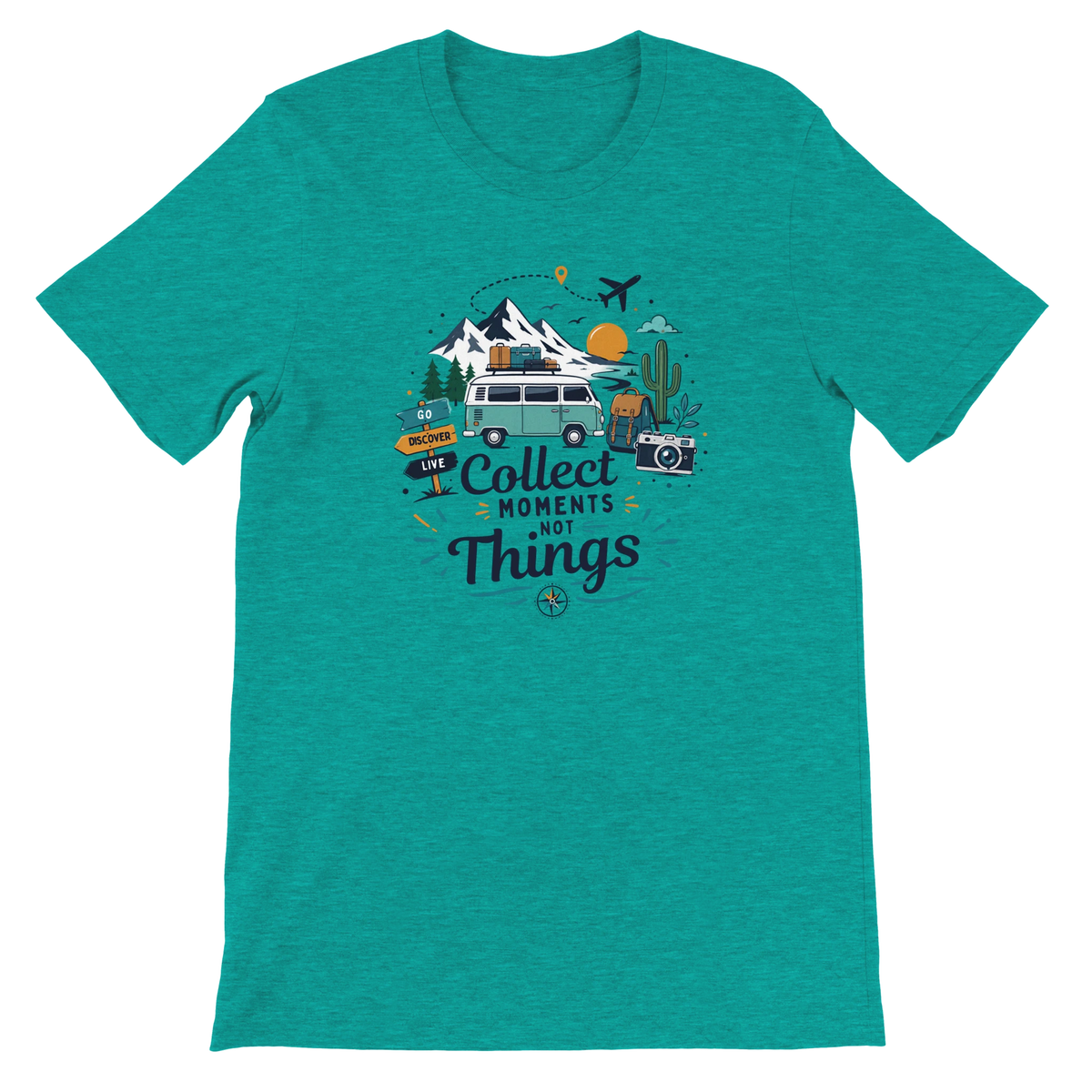 Collect Moments Not Things Graphic T-Shirt