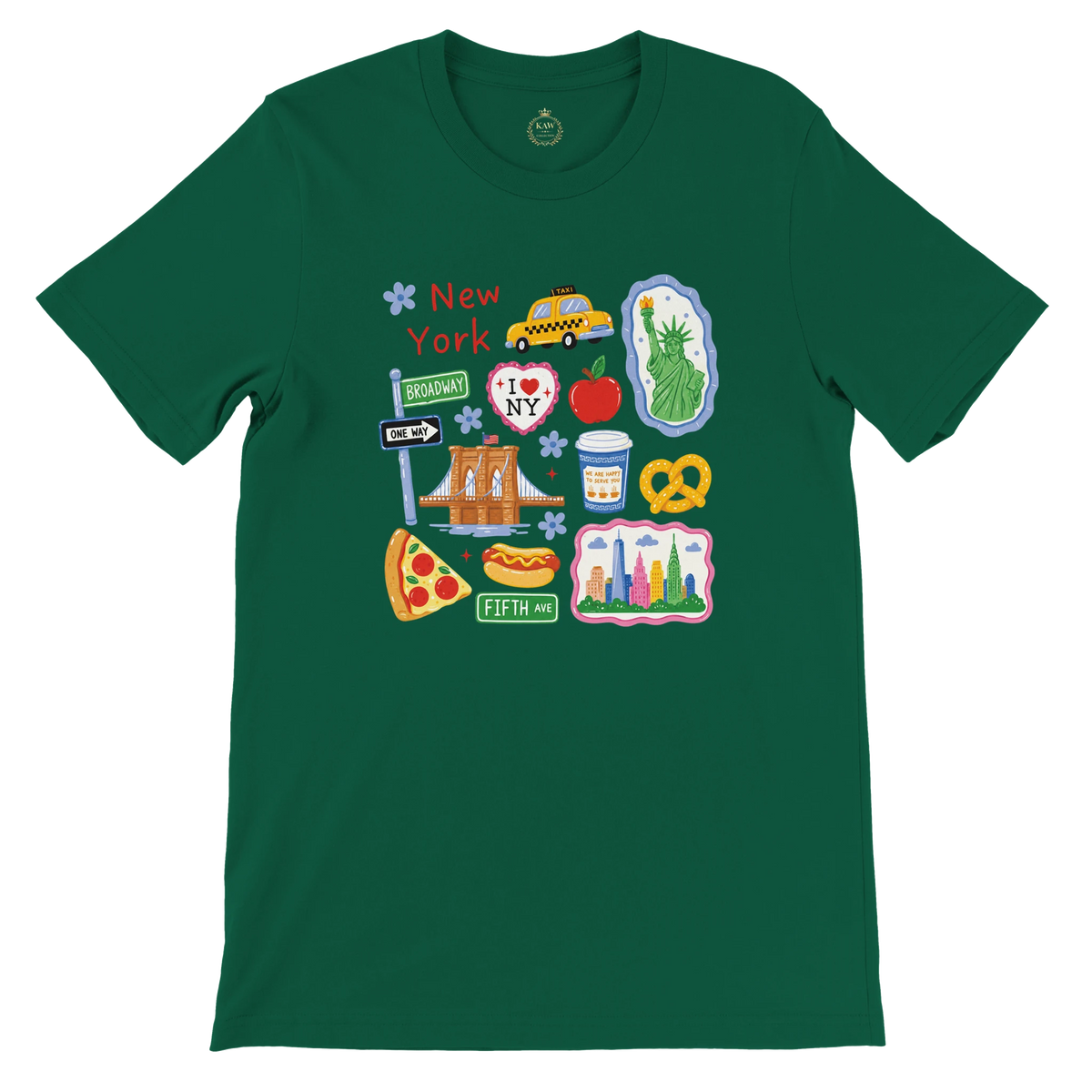 NYC Sticker Art T-Shirt