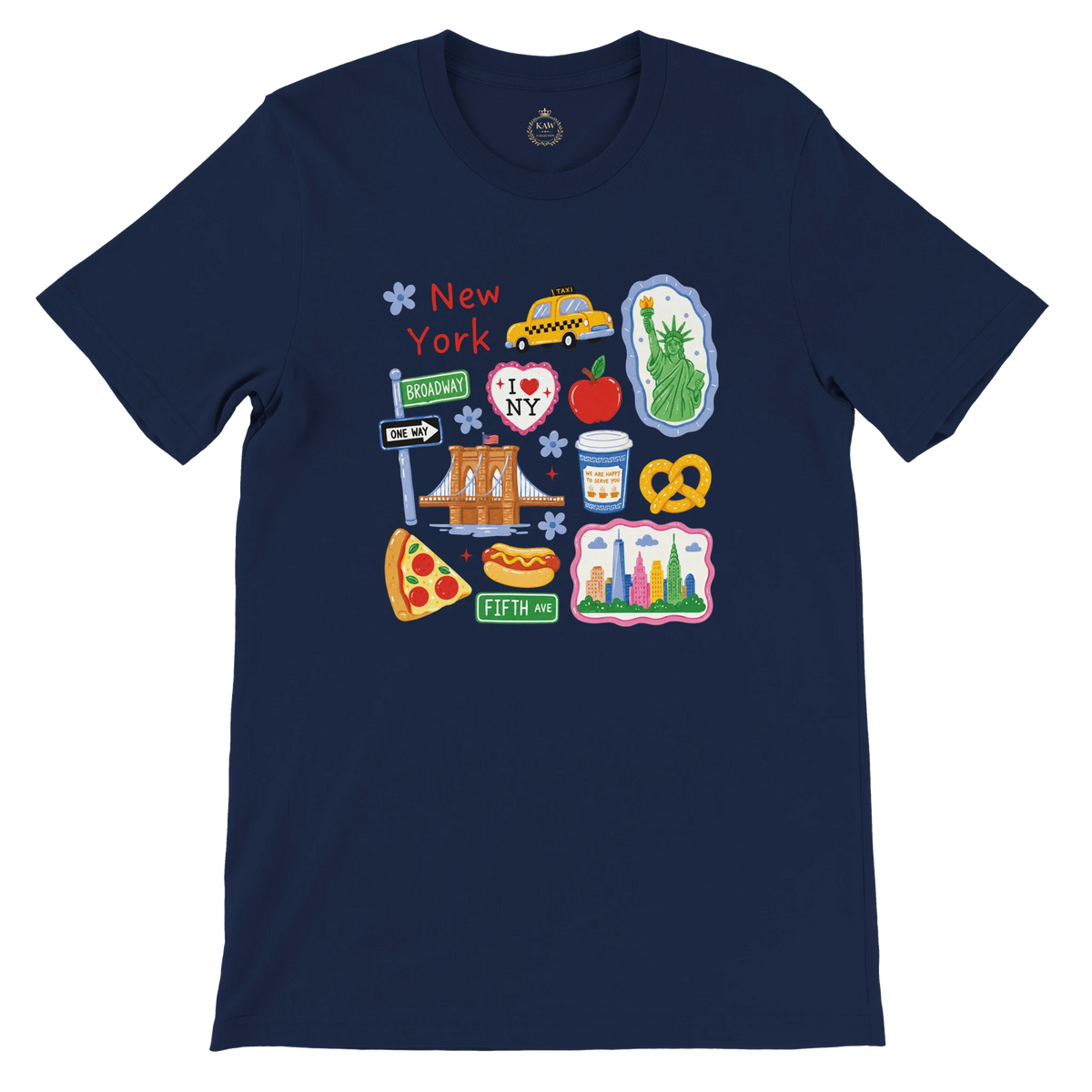 NYC Sticker Art T-Shirt