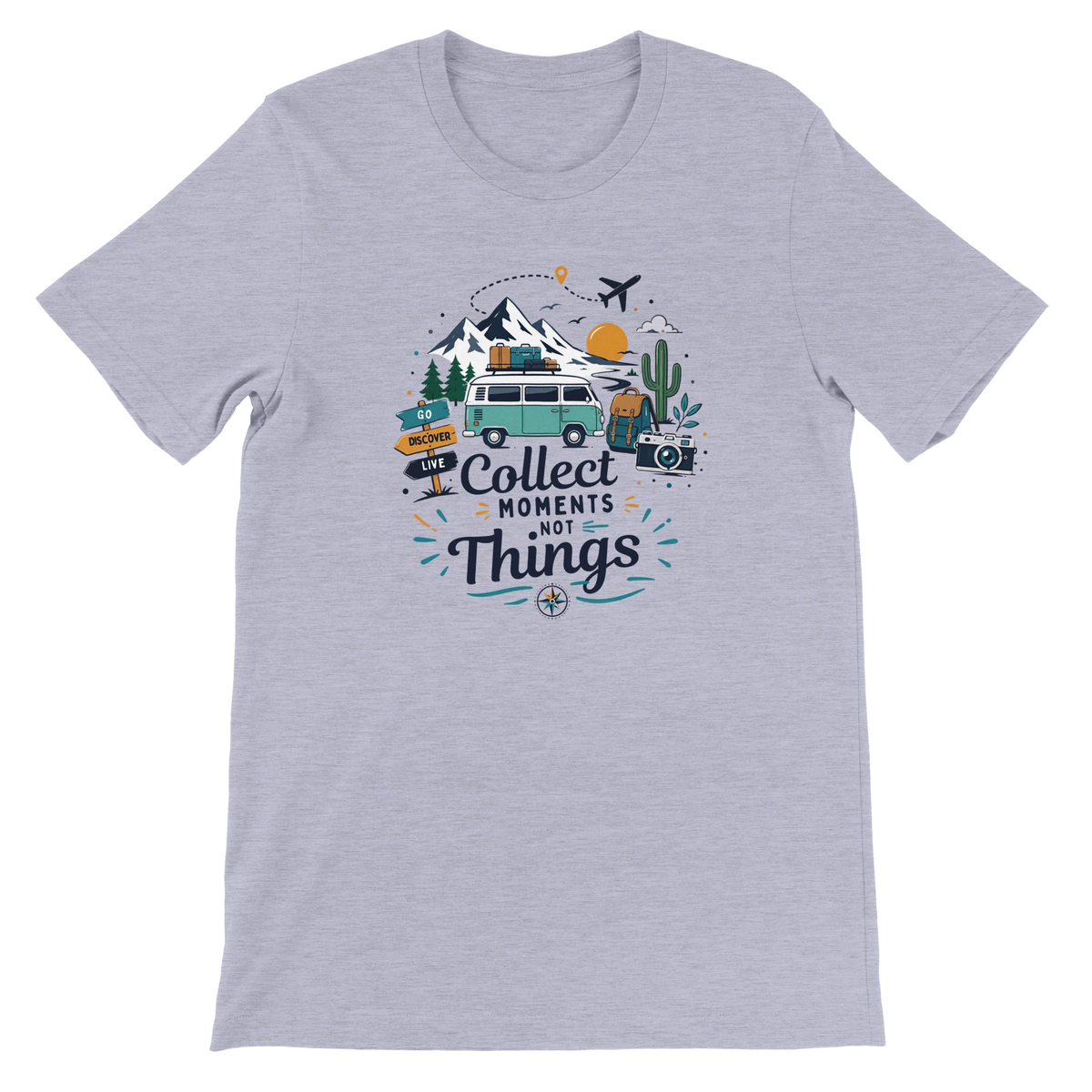Collect Moments Not Things Graphic T-Shirt
