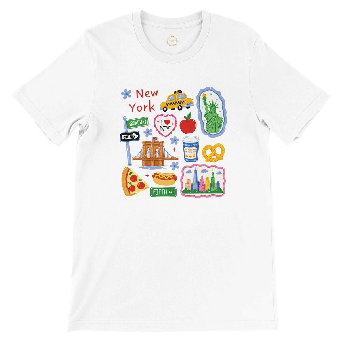 NYC Sticker Art T-Shirt