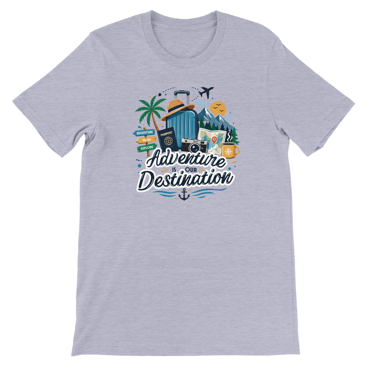 Adventure Is Our Destination Graphic T-Shirt