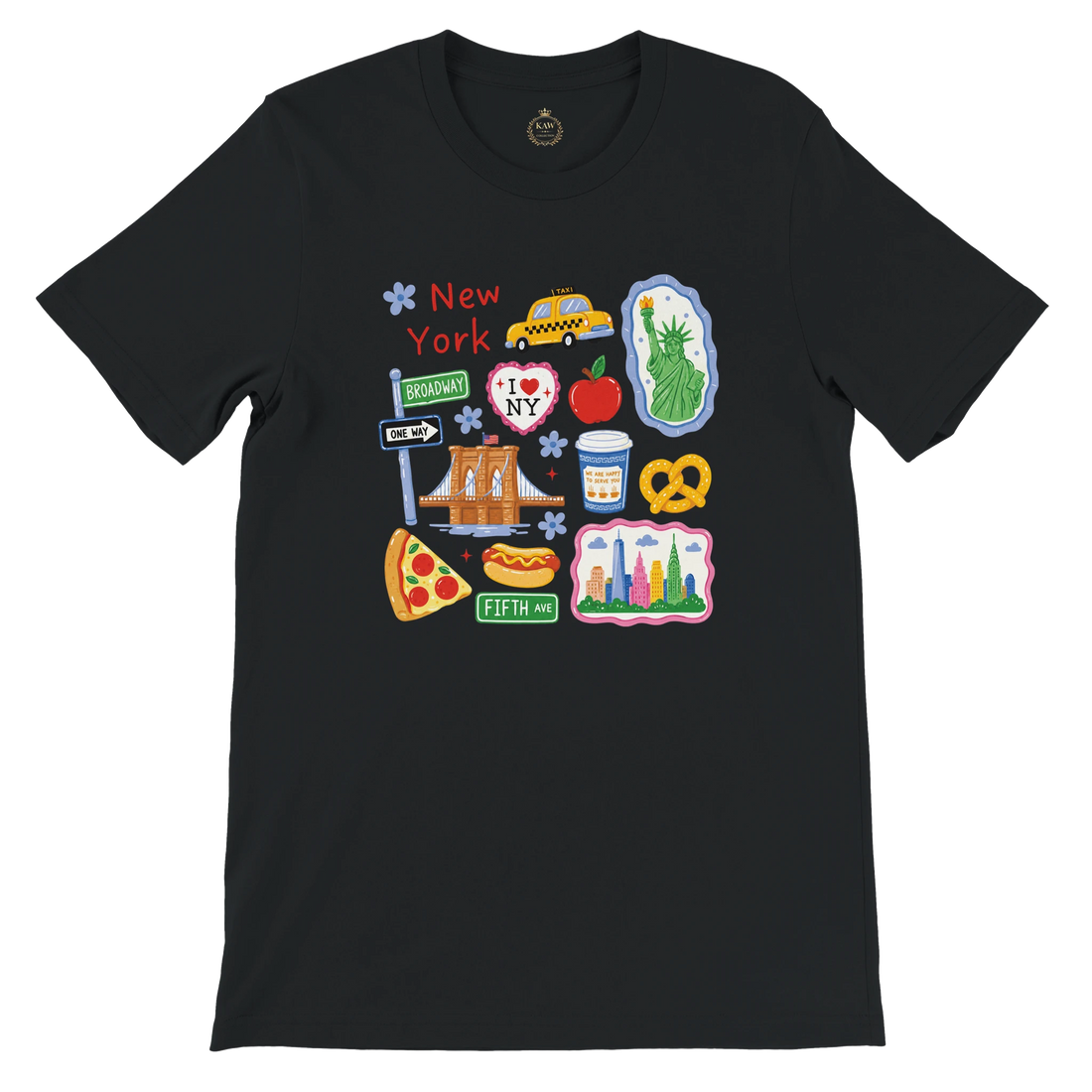 NYC Sticker Art T-Shirt