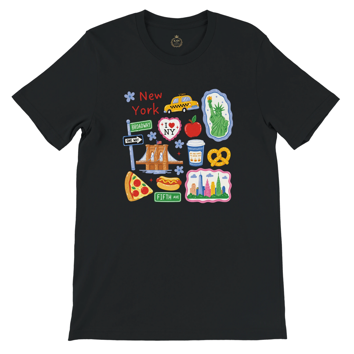 NYC Sticker Art T-Shirt
